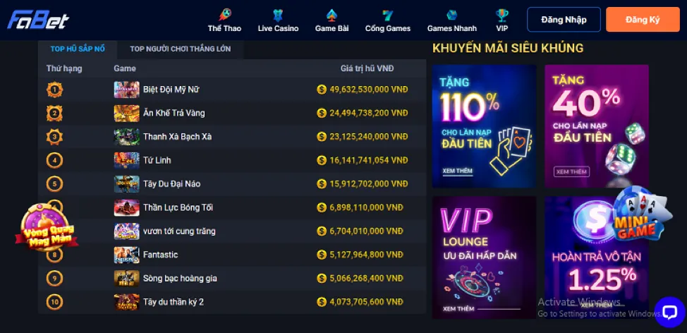 Những Người Chiến Thắng Jackpot Khủng Tại Suncity88 Casino Tháng 4/2026